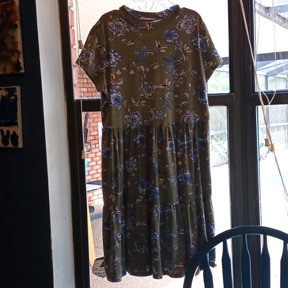 Casual Green Dress
